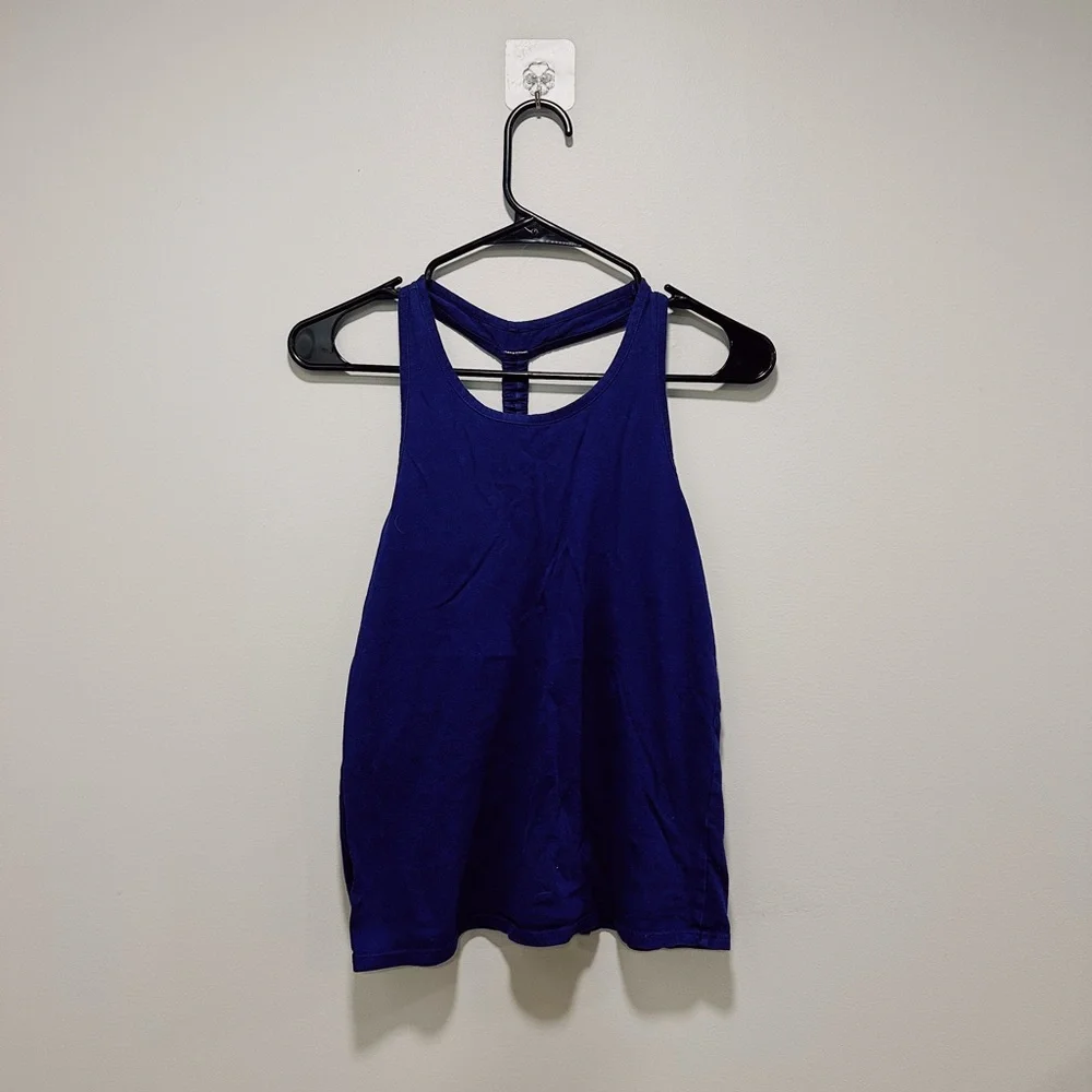 Blue Racerback Tank - Picture 1 of 2